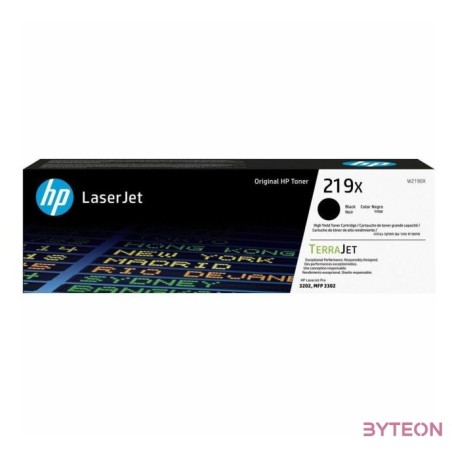 HP 219X , W2190X Original LaserJet Toner Schwarz für ca. 3.200 Seiten