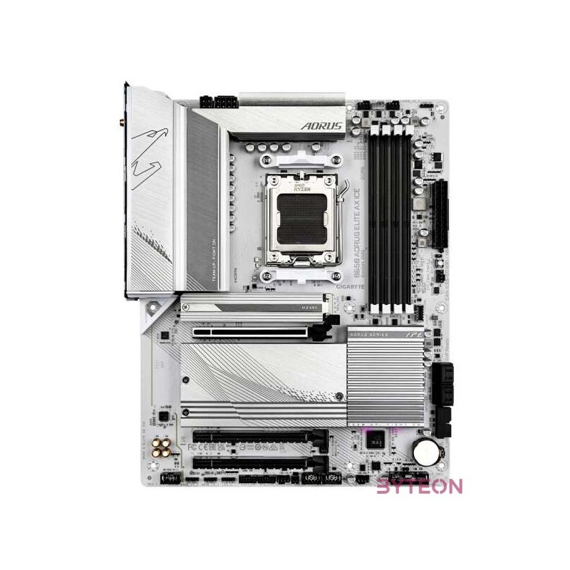 GIGABYTE B650 AORUS ELITE AX ICE ATX Mainboard Sockel AM5 HDMI,DP,USB-C,M.2