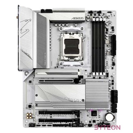 GIGABYTE B650 AORUS ELITE AX ICE ATX Mainboard Sockel AM5 HDMI,DP,USB-C,M.2