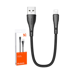 USB to Lightning cable, Mcdodo CA-7440, 0.2m (black)