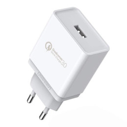 UGREEN CD122 charger, USB-A, QC3.0, 18W (white)