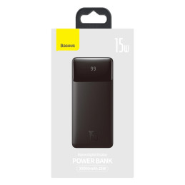 Powerbank Baseus Bipow 30000mAh,15W (fekete)