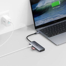 Adapter 7w1 Choetech HUB-M19 USB-C