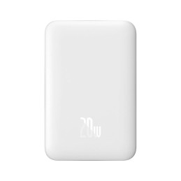 Baseus Magnetic Powerbank, 10000mAh, 20W (white)