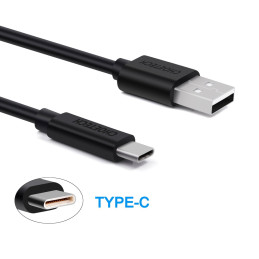 Choetech AC0002 1m USB to USB-C cable (black)