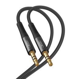 XO Audio Cable mini jack 3,5mm AUX, 2m (Black)