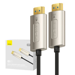 Baseus High Definition HDMI - HDMI kábel, 15m, 4K (fekete)