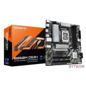 GIGABYTE B860M DS3H mATX Mainboard Sockel 1851 DP,HDMI