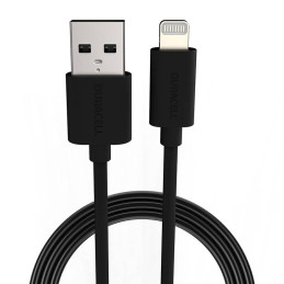 Cable USB to Lightning Duracell 1m (black)