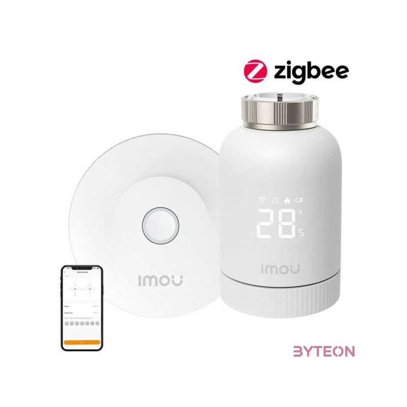 IMOU KIT-TRV1-EU-2 ZigBee termosztatikus fejkészlet 6 adapterrel és átjáróval