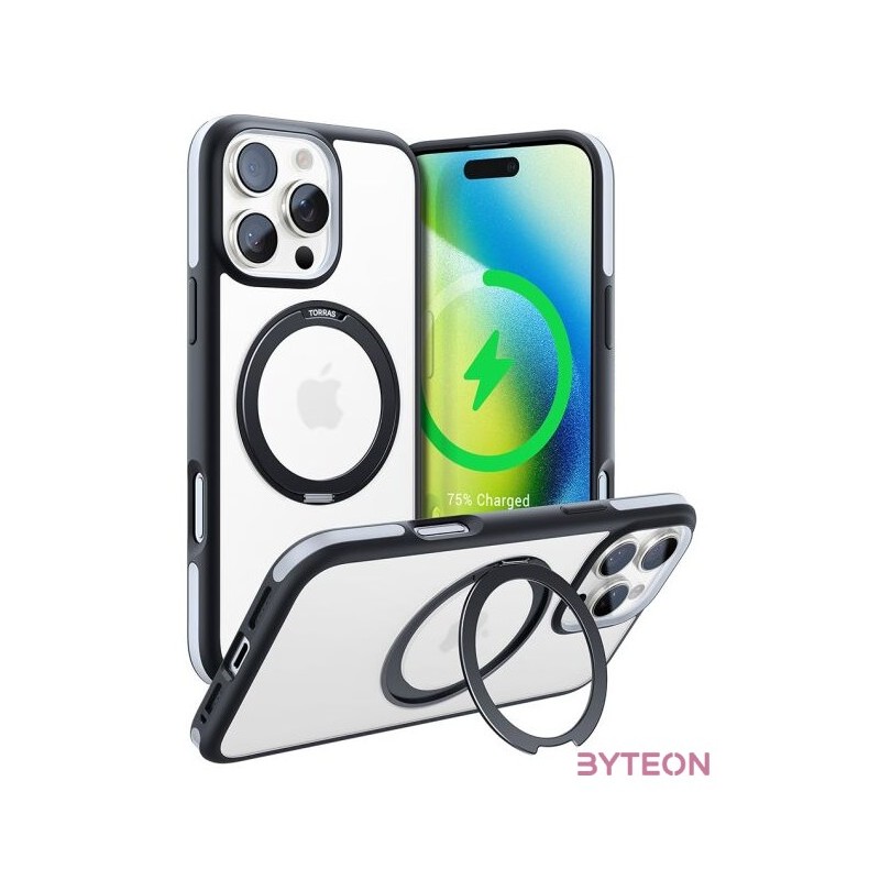 Etui Torras Ostand R Fusion az iPhone 16 Pro készülékhez (Czarne)