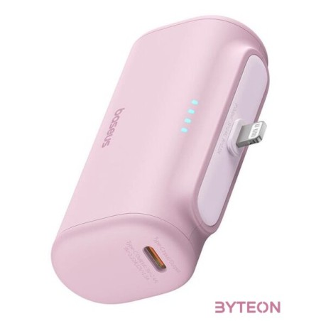 Baseus Compact powerbank, 5000mAh, 20W (rózsaszín)
