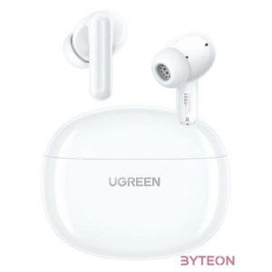 Ugreen HiTune T3C TWS fülhallgató, Bluetooth 5.4, IPX5, mikrofon (fehér)