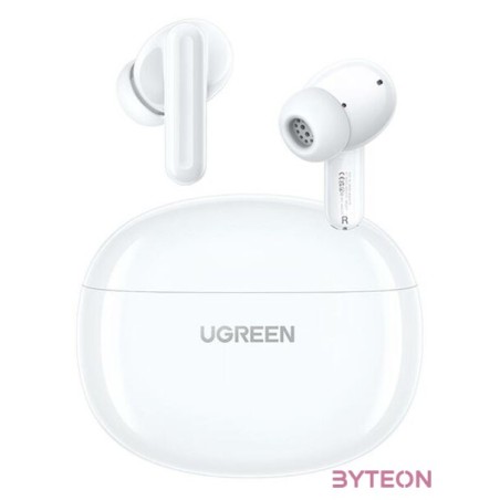 Ugreen HiTune T3C TWS fülhallgató, Bluetooth 5.4, IPX5, mikrofon (fehér)