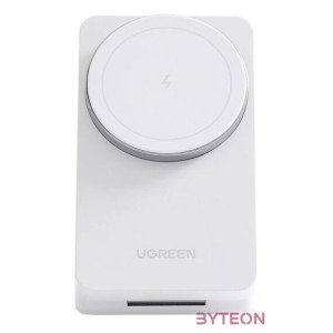 UGREEN W528 2 az 1-ben iPhone,AirPods vezeték nélküli töltő, 20W (fehér)