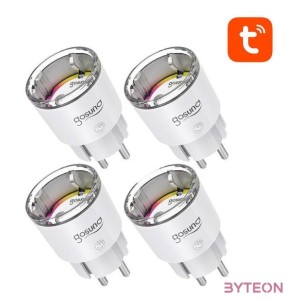 Gosund EP2 WiFi-s okos konnektor - 4 darab, 10A, Tuya