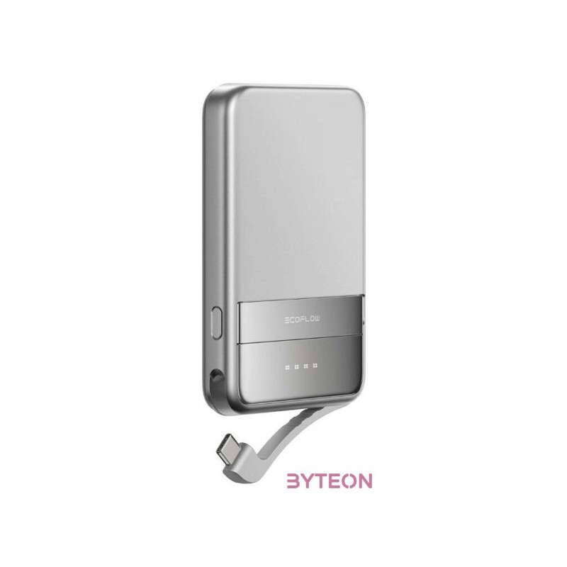 EcoFlow RAPID mágneses powerbank, 5000mAh, (ezüst).