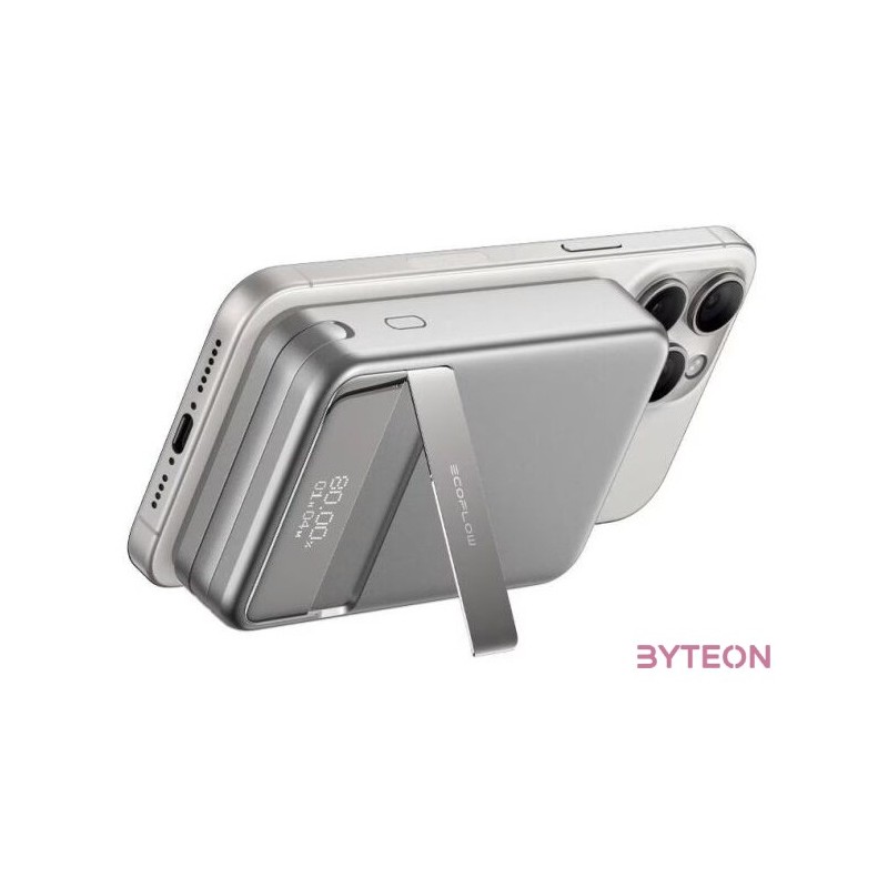 EcoFlow RAPID mágneses powerbank, 10000mAh, (ezüst).