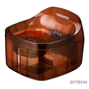 Dogness D01 2L-es intelligens kutya és macska szökőkút,itató (barna)