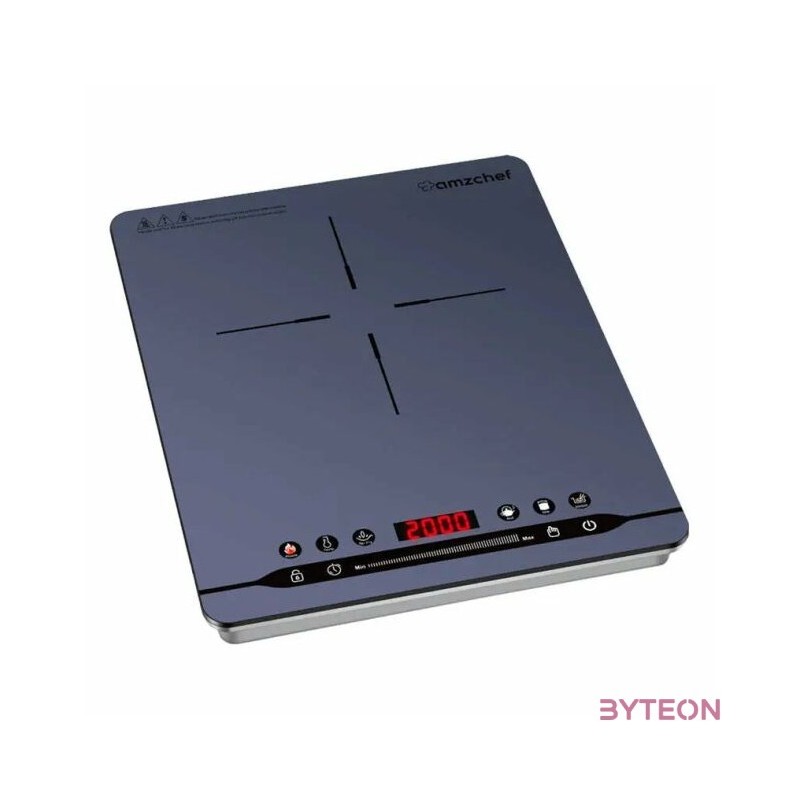 Indukciós főzőlap AMZCHEF SK-20CB14T-BU