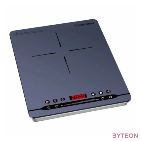 Indukciós főzőlap AMZCHEF SK-20CB14T-BU