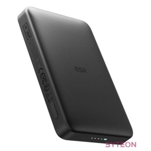 ESR Qi2 MagSlim 10000 mAh mágneses powerbank (fekete)
