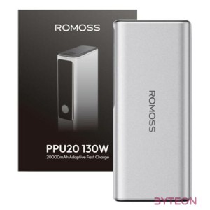 Romoss PPU20 20000mAh 130W Powerbank (silver)