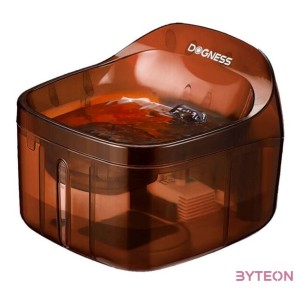 Dogness D01 2L-es intelligens kutya és macska szökőkút,itató (barna)