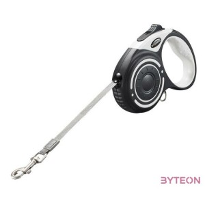 Dogness automata póráz zseblámpával és tartóval (szürke)