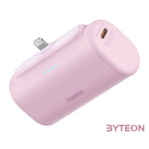 Baseus Compact powerbank, 5000mAh, 20W (rózsaszín)