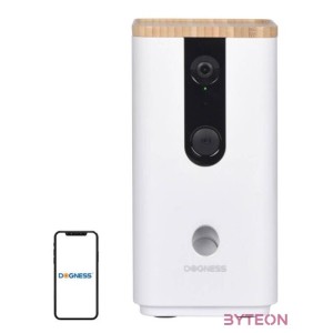 Smart snack etető kamerával T03 Dogness (Fehér)