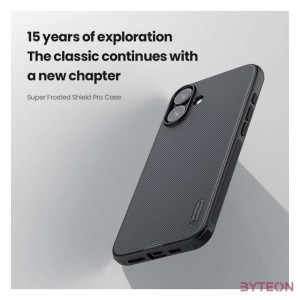 Etui Nillkin Frosted Shield Pro iPhone 16 Plus (czarny)