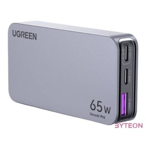 UGREEN Nexode Pro lapos fali töltő, 65W, GaN, 2x USB-C  USB