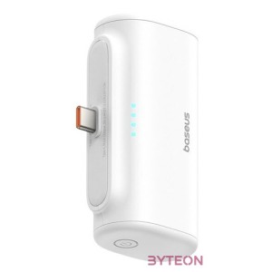 Baseus Compact powerbank, 5000mAh, 20W, USB-C (fehér)