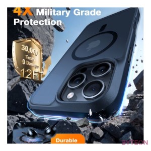 Etui Torras Guardian Magnetic Series dla iPhone 16 ProMax (Czarny)