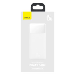 Powerbank Baseus Bipow 20000mAh, 15W (white)