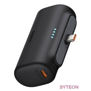 Powerbank Baseus Compact 5000mAh, 20W, USB-C (czarny)
