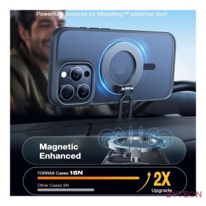 Etui Torras Guardian Magnetic Series dla iPhone 16 ProMax (Czarny)