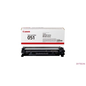 Canon 051 (CRG-051) - Fekete