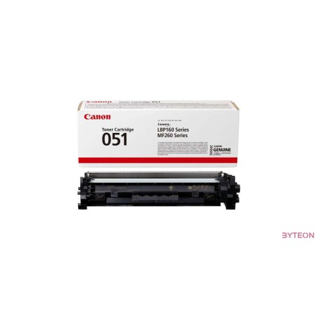 Canon 051 (CRG-051) - Fekete