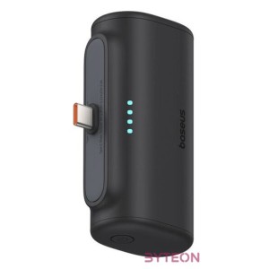Powerbank Baseus Compact 5000mAh, 20W, USB-C (czarny)