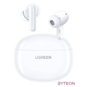 Ugreen HiTune T3C TWS fülhallgató, Bluetooth 5.4, IPX5, mikrofon (fehér)