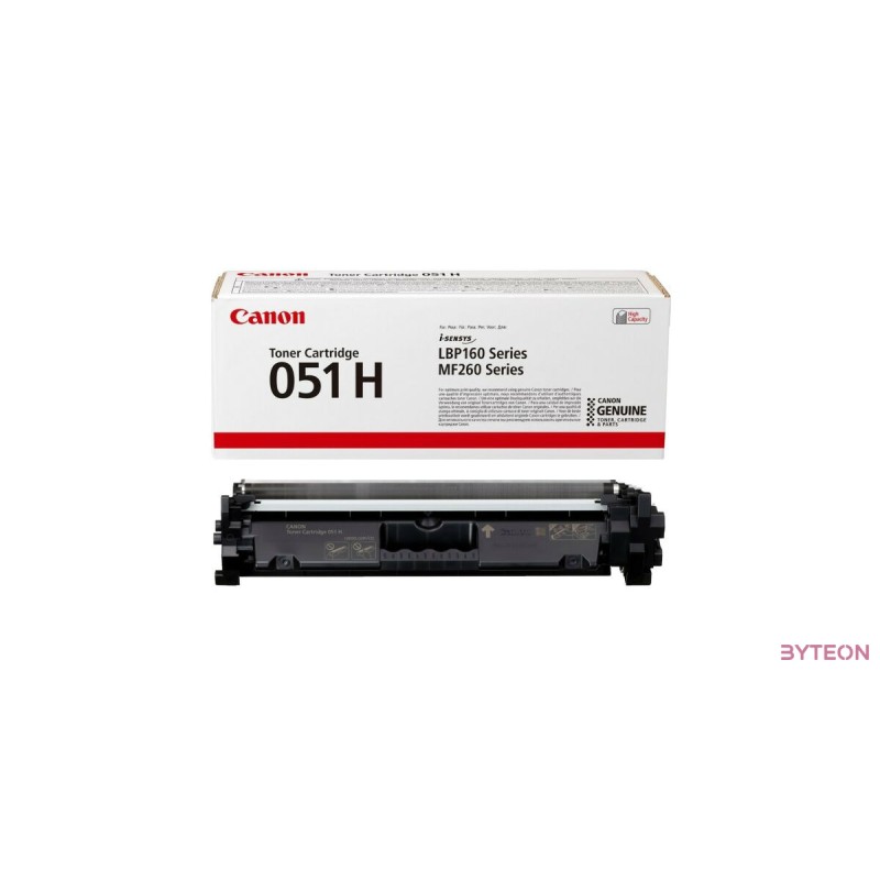 Canon 051H (CRG-051H) - Fekete