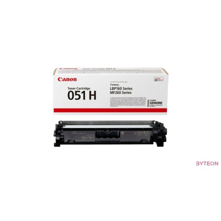 Canon 051H (CRG-051H) - Fekete