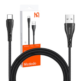 USB to USB-C cable, Mcdodo CA-7461, 1.2m (black)