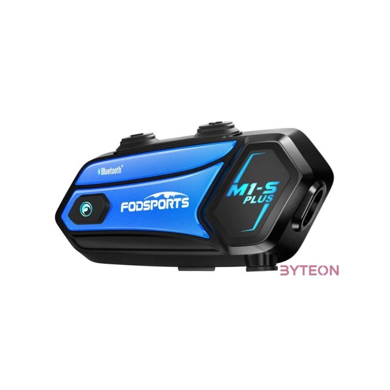 Fodsports M1-S Plus motorkerékpár kaputelefon (fekete)