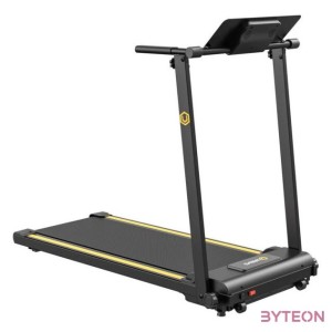 UREVO Foldi Mini összecsukható elektromos futópad (fekete és narancssárga)