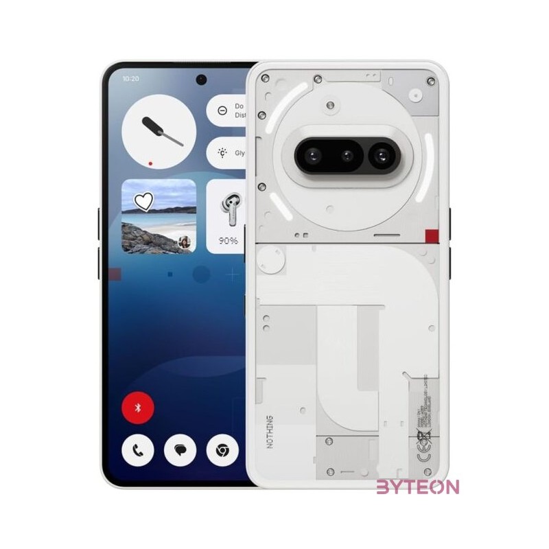 Nothing Phone (3a) 6,77 5G 8,128GB DualSIM fehér okostelefon