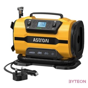 AstroAI ATJ-8366 150 PSI 12V DC,110V AC hordozható kerékkompresszor 150 PSI