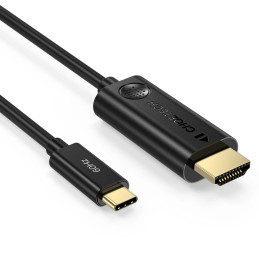 Choetech CH0019 USB-C to HDMI cable, 1.8m (black)